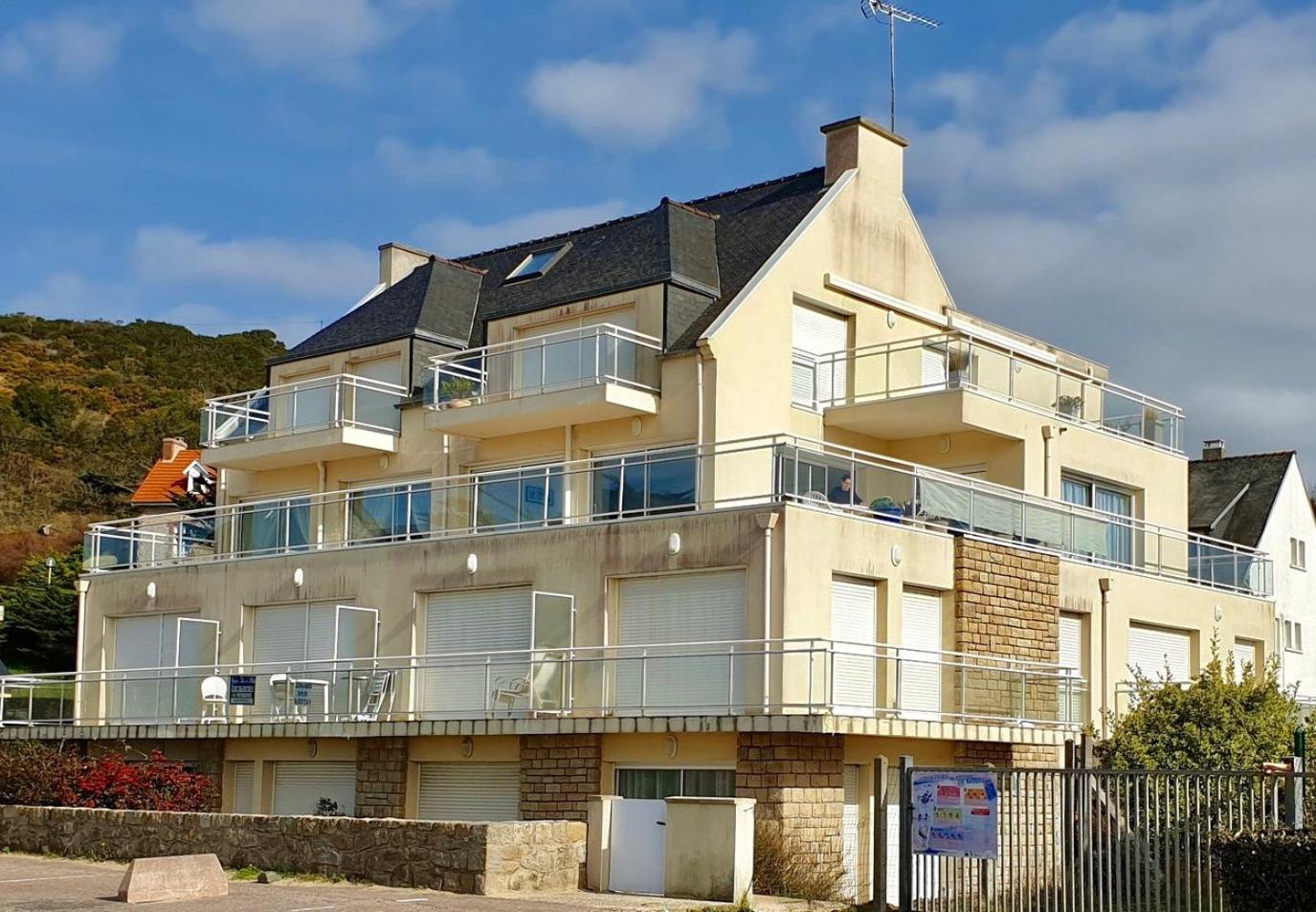 Glaz-Zen - Spacieux Appt Face A La Mer Erquy Exteriör bild